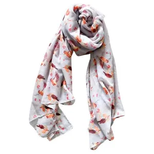 Robins Grey Scarf