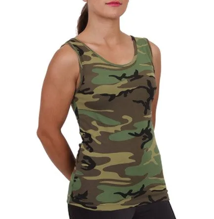Rothco Womens Camo Stretch Tank Top