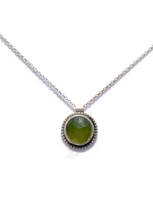 Round Vesuvianite Necklace