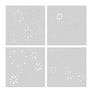 SA285 Color Layering Snowflake Stencils