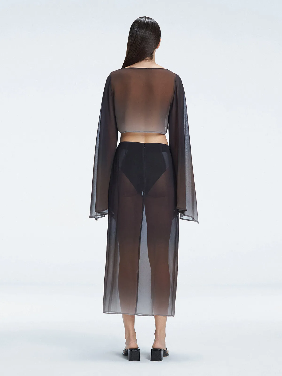 Samantha Black Degraded Top