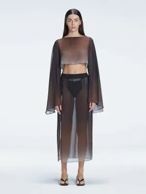 Samantha Black Degraded Top