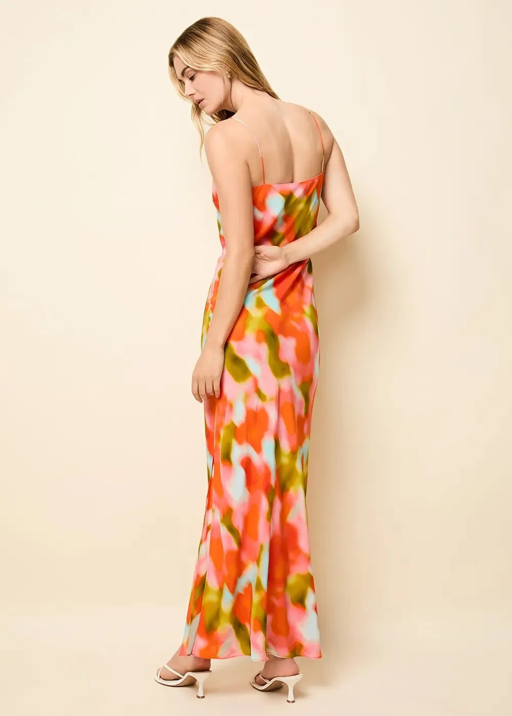 Selena Dress Blur Print