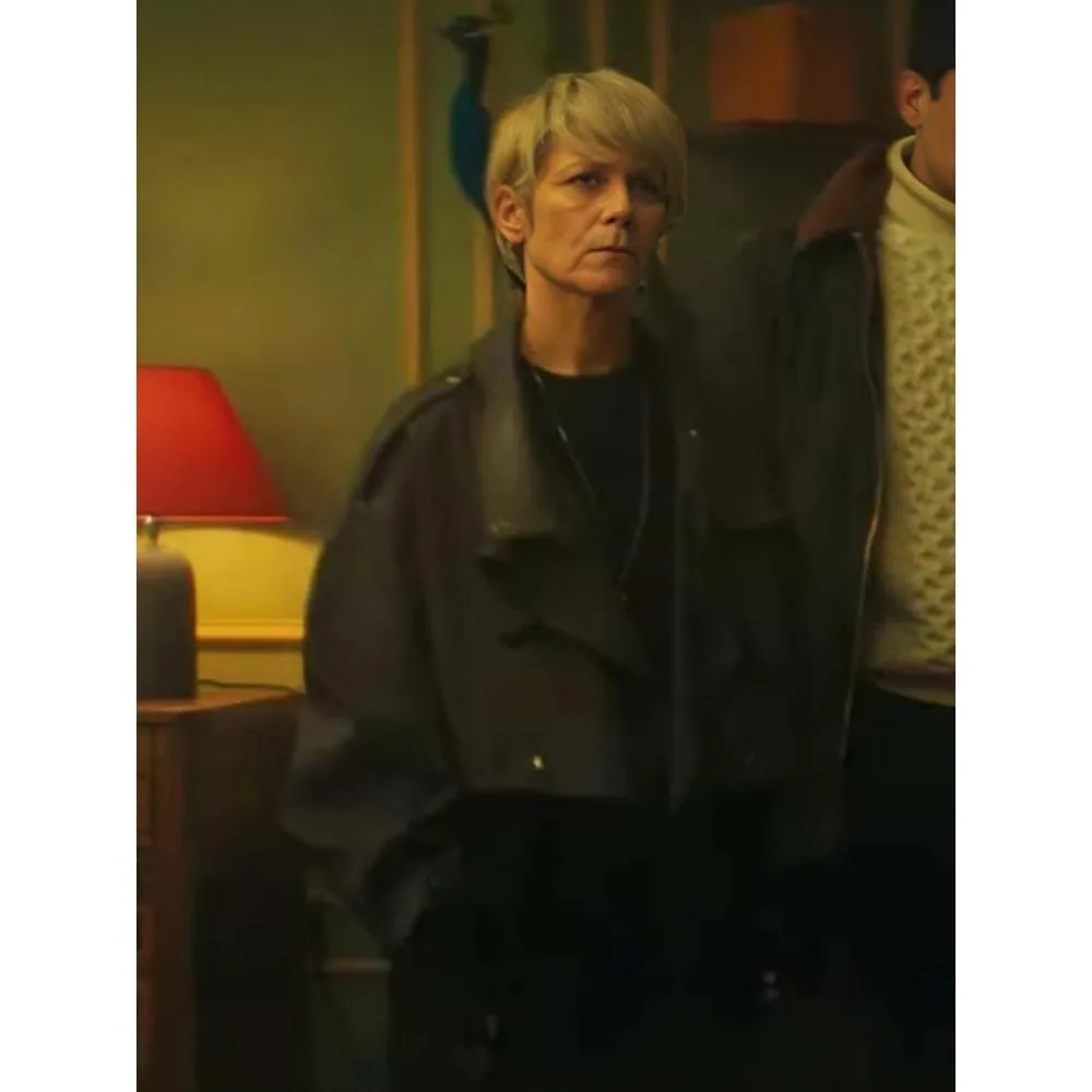 Selma Marina Fo‹s Furies Black Cotton Jacket