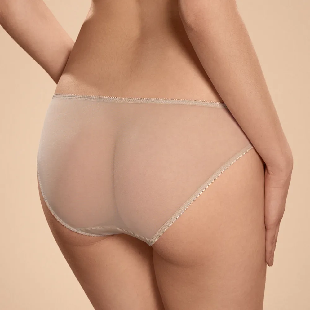 Sheer Mesh Bikini Panty Ajour Piccolo