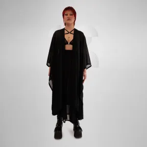 Sheer Statement Poncho