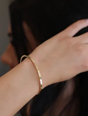 Slim and Lovely Open Bangle