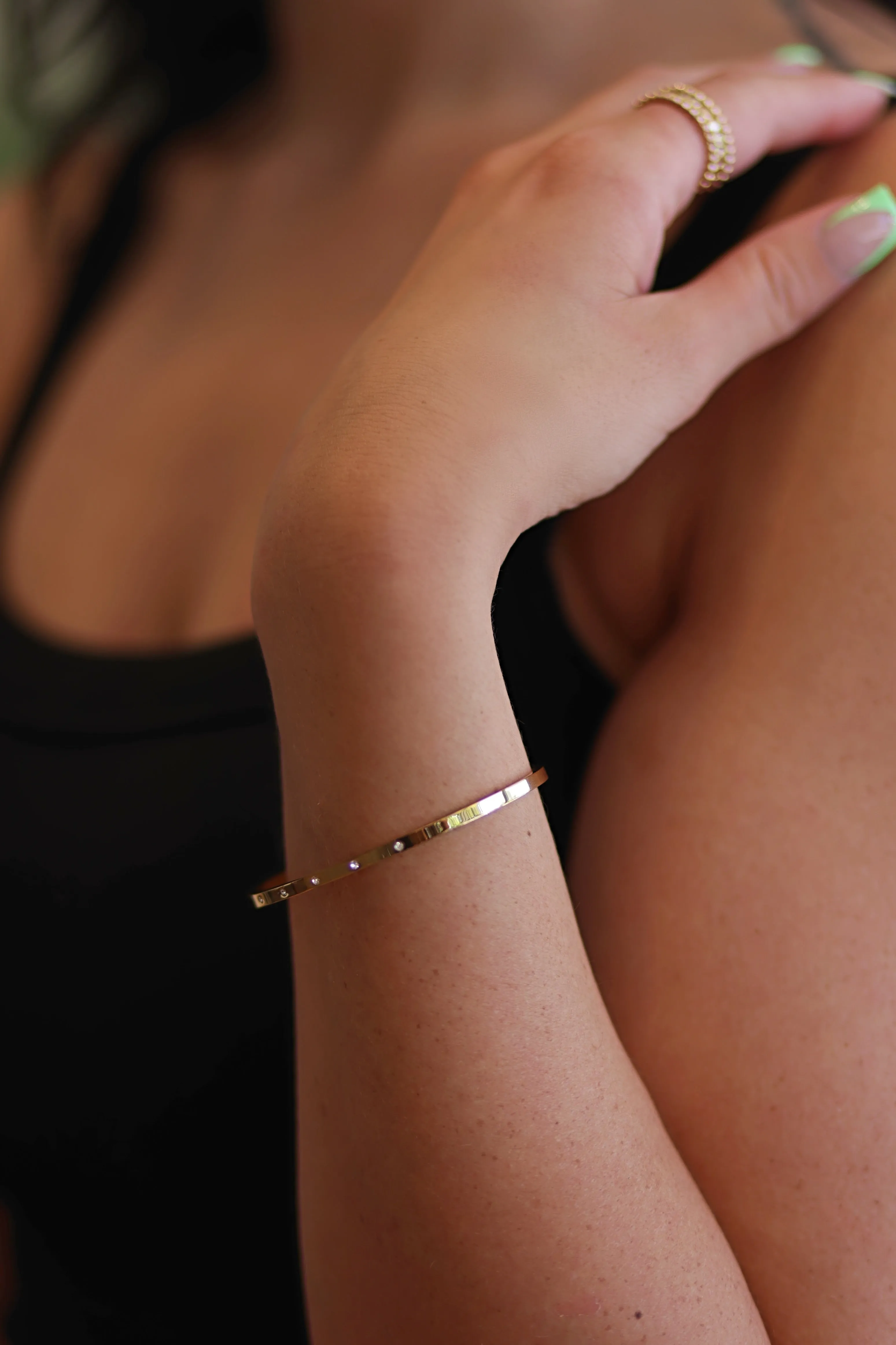 Slim and Lovely Open Bangle