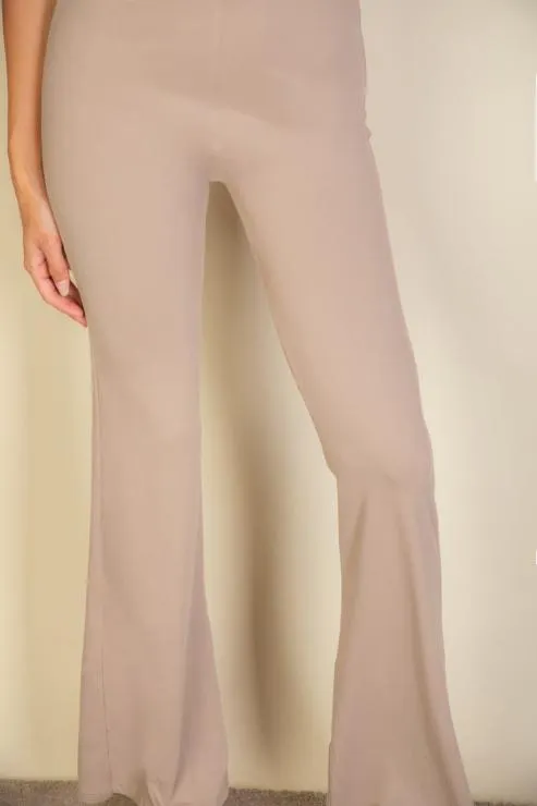 Solid Sleeveless Wide Leg Jumpsuit (capella)