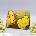 Stencil Art: White Cap Peonies Layering Stencil Set (6 in 1)