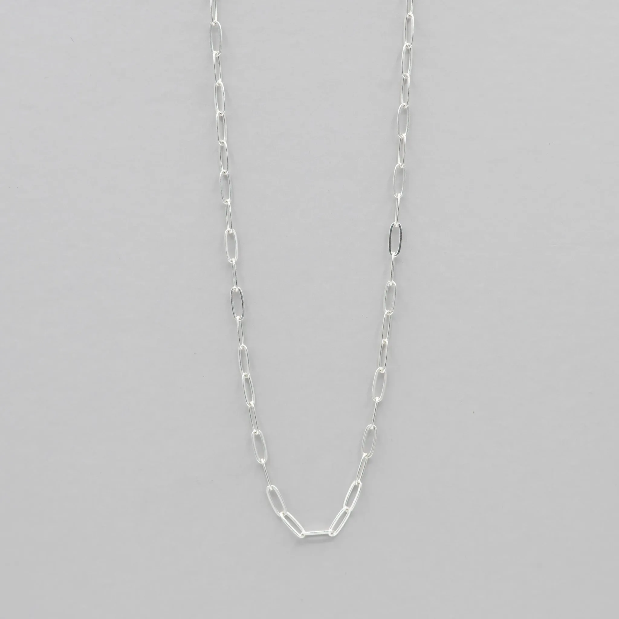 Sterling Silver Medium Paper Clip Layering Chain