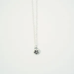 Sterling Silver Pumpkin Layering Necklace