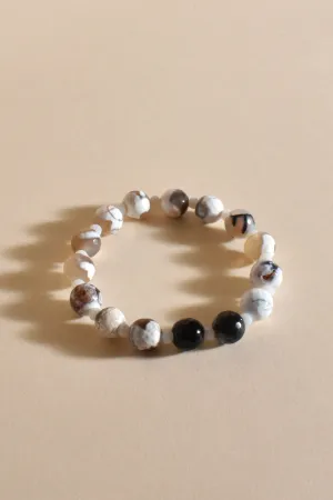 Stone Layering Stretch Bracelet