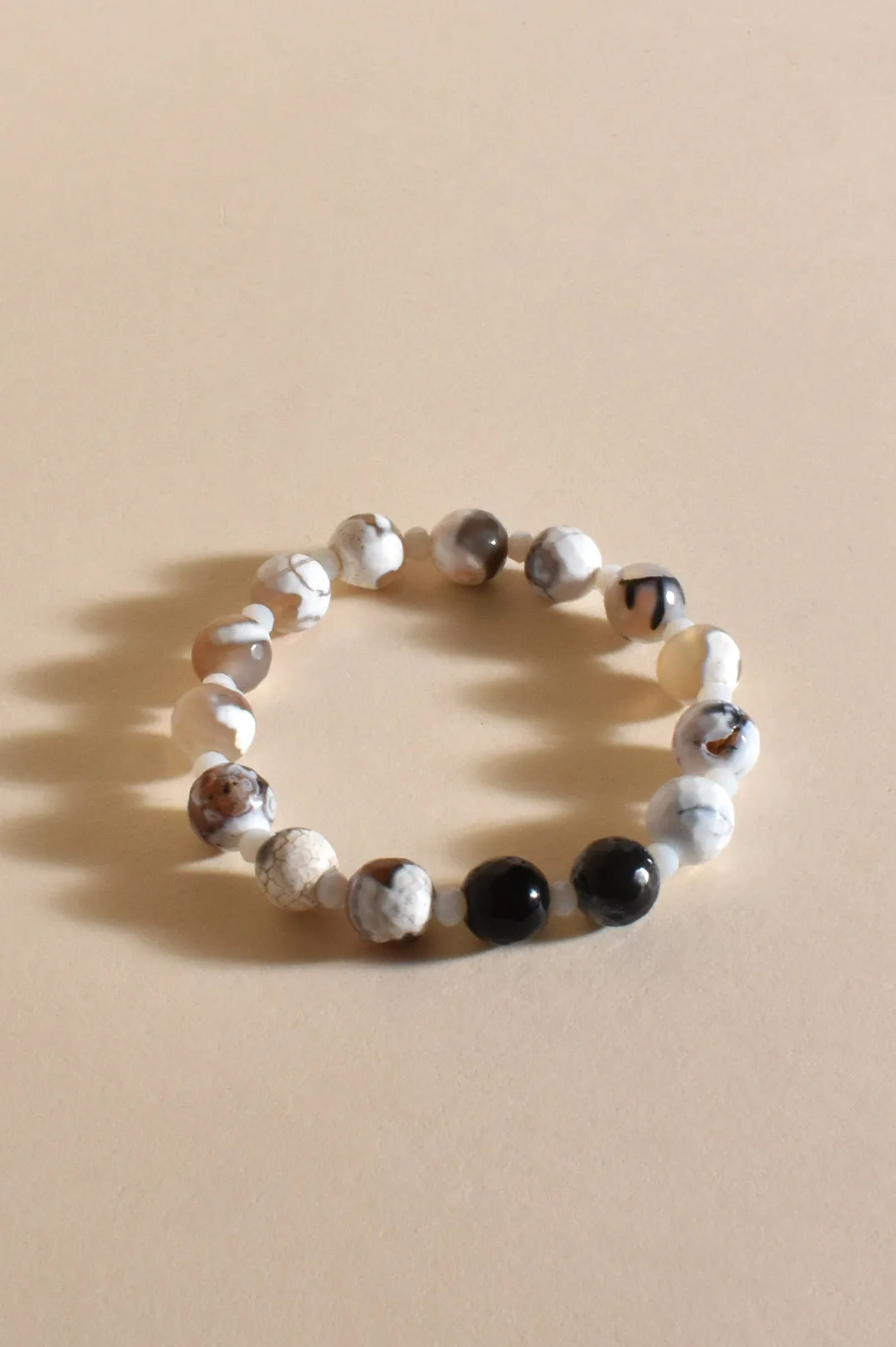 Stone Layering Stretch Bracelet
