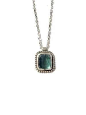 Stormy Tourmaline Layering Necklace