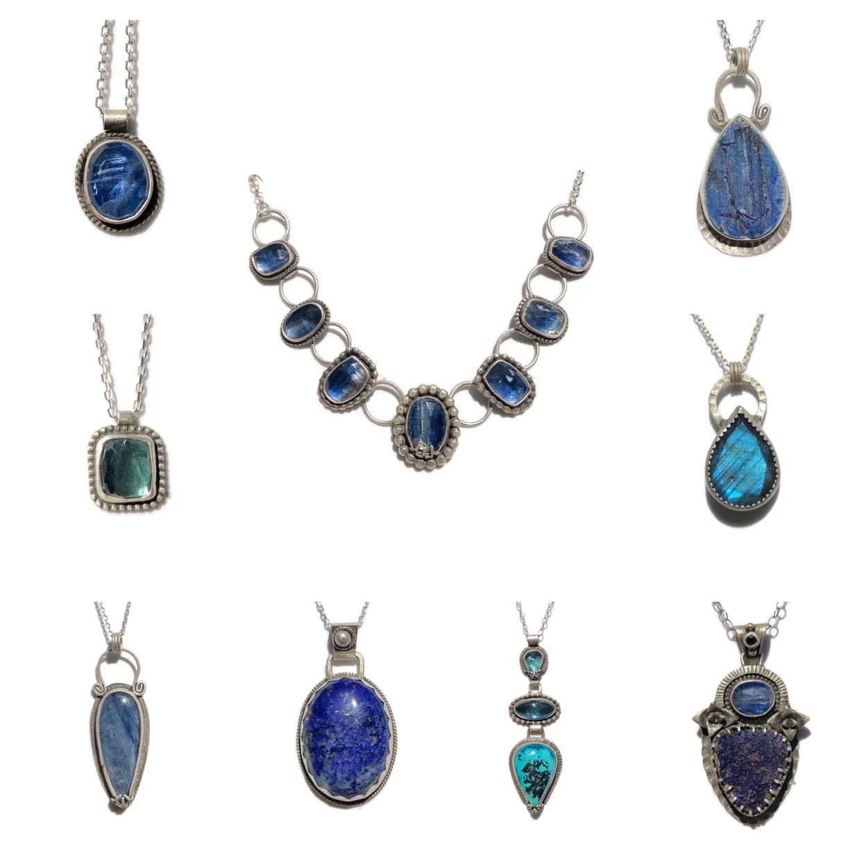 Stormy Tourmaline Layering Necklace