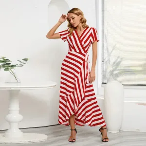 Striped Maxi Dress