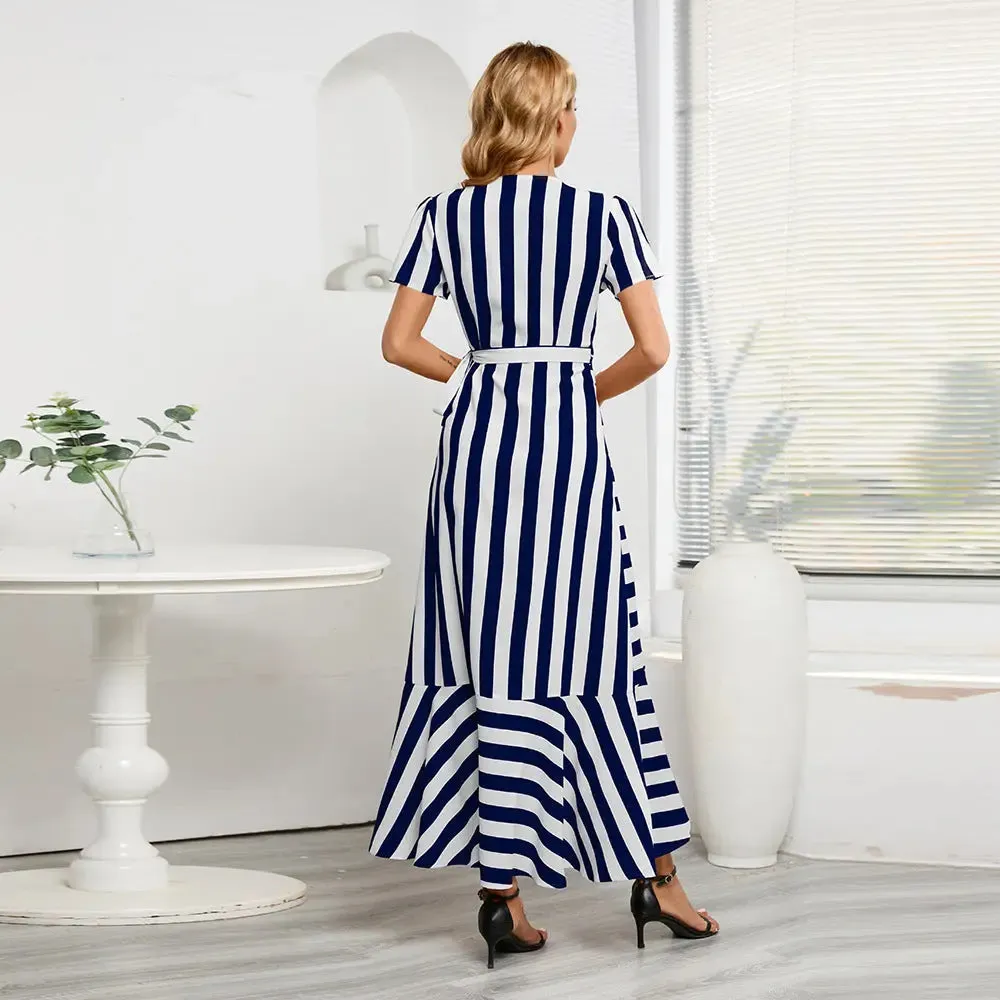 Striped Maxi Dress