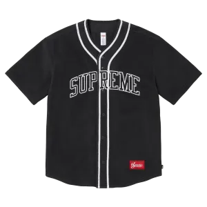 Supreme Polartec Baseball Jersey 'Black'