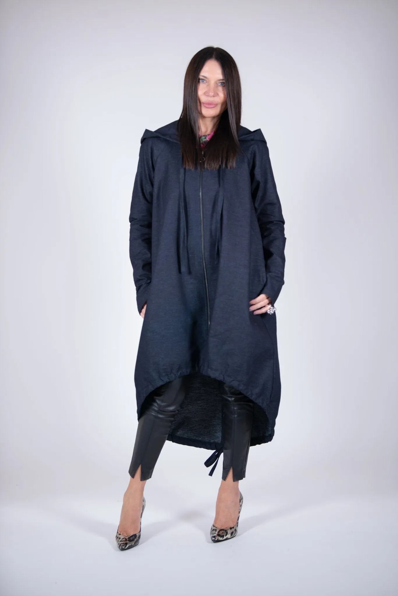 SYDNEY Jeans Hooded Vest