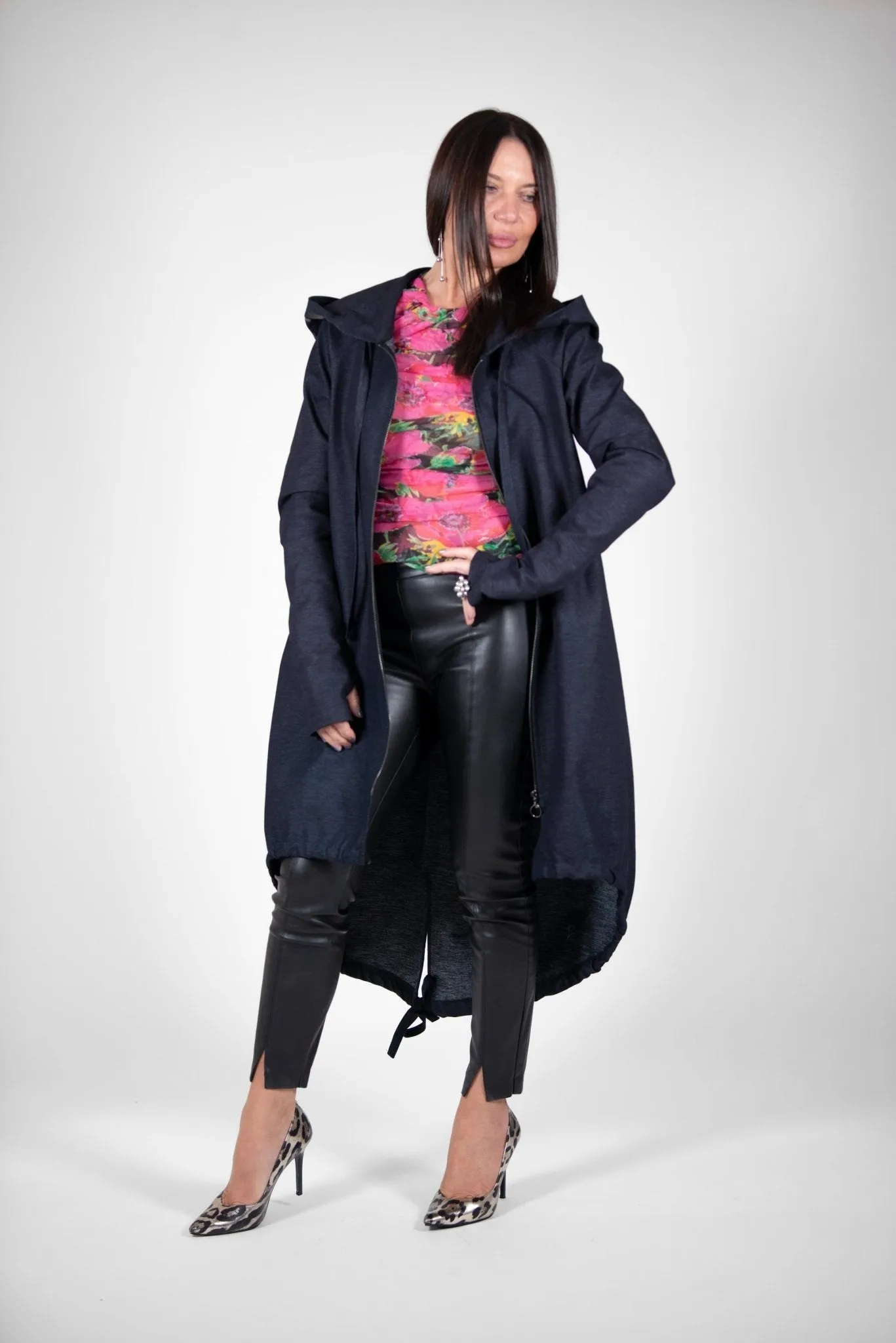 SYDNEY Jeans Hooded Vest