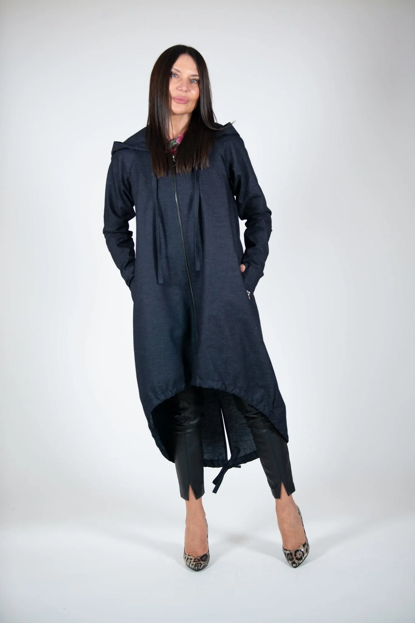 SYDNEY Jeans Hooded Vest