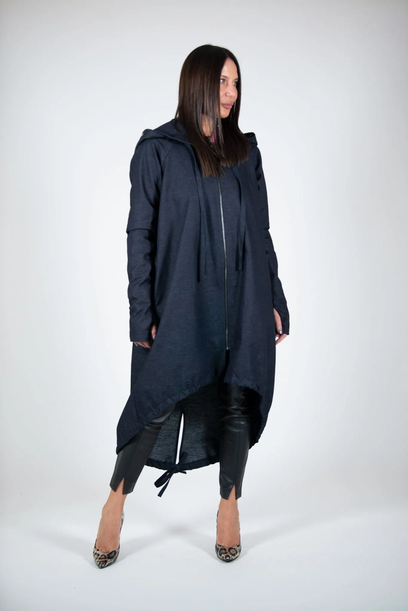SYDNEY Jeans Hooded Vest