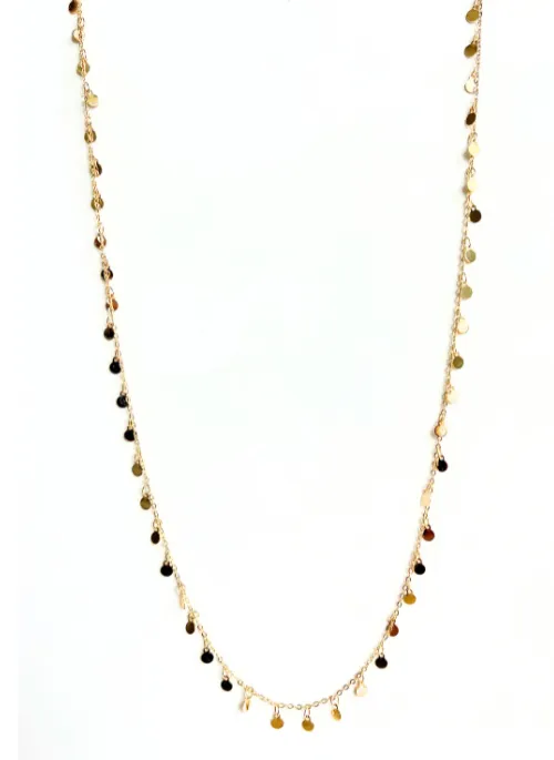 Sydnie Discs Choker Necklace