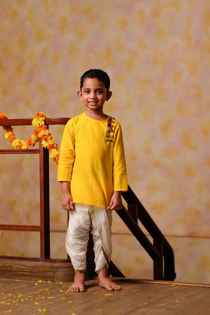 Tanmay Kurta Dhoti/Lungi Set