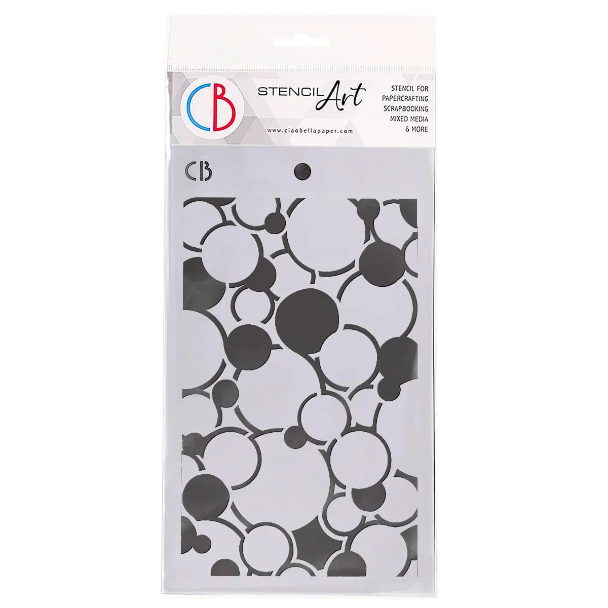 Texture Stencil 5"x8" Bubbles