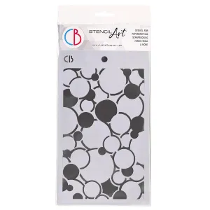 Texture Stencil 5"x8" Bubbles