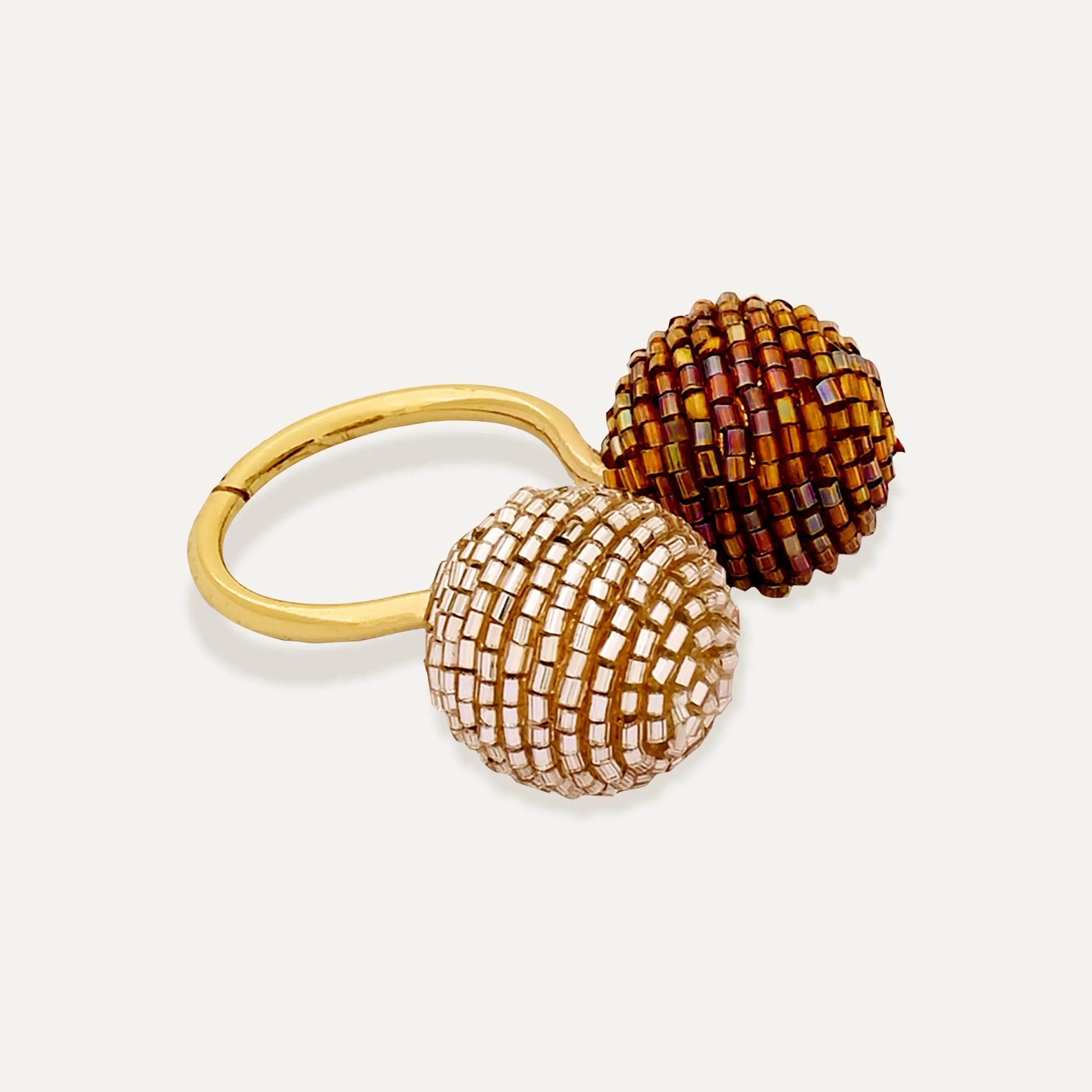 TFC Gold Festive stunner statement ring