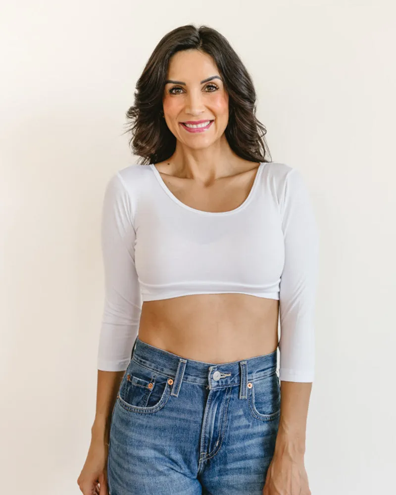 The Classic 3/4 Sleeve Halftee