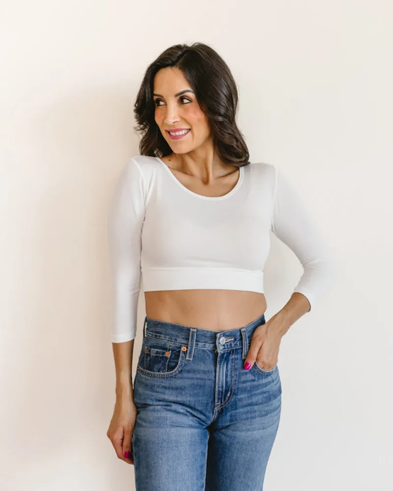The Classic 3/4 Sleeve Halftee