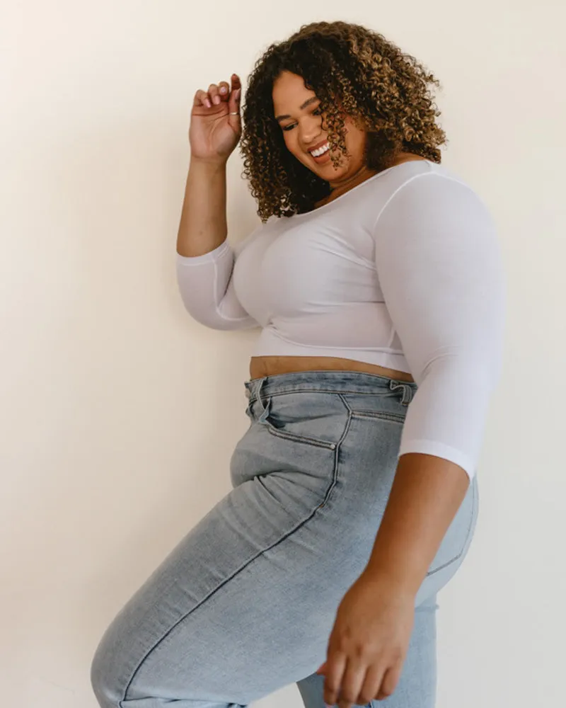 The Classic 3/4 Sleeve Halftee