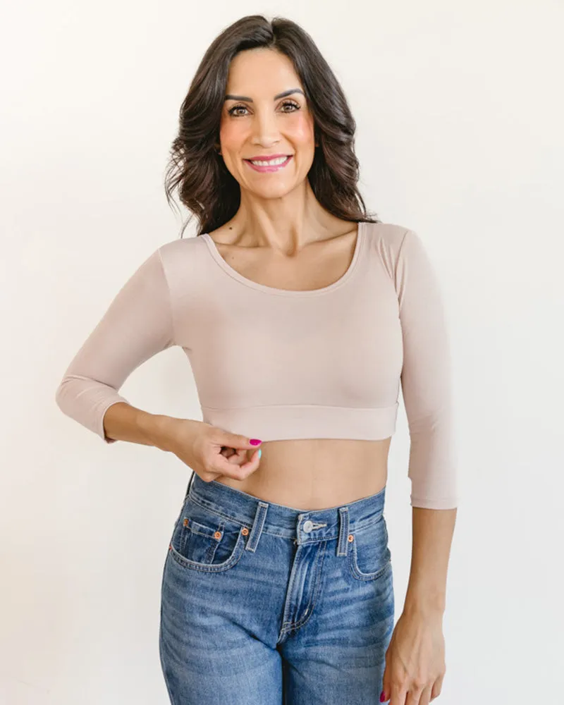 The Classic 3/4 Sleeve Halftee
