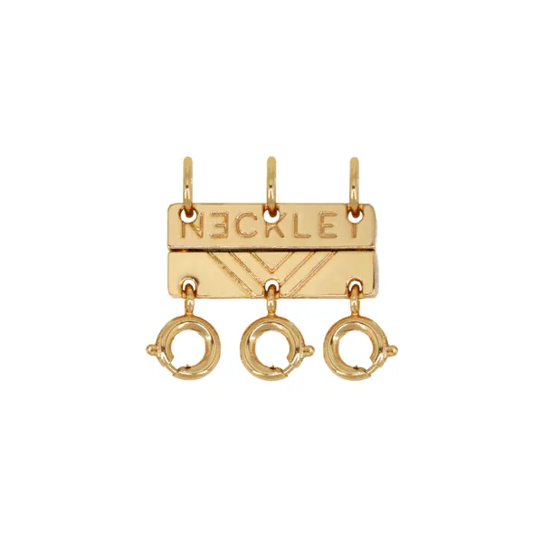 The Necklet Triple Layering Clasp