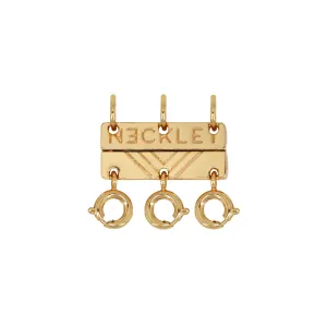 The Necklet Triple Layering Clasp