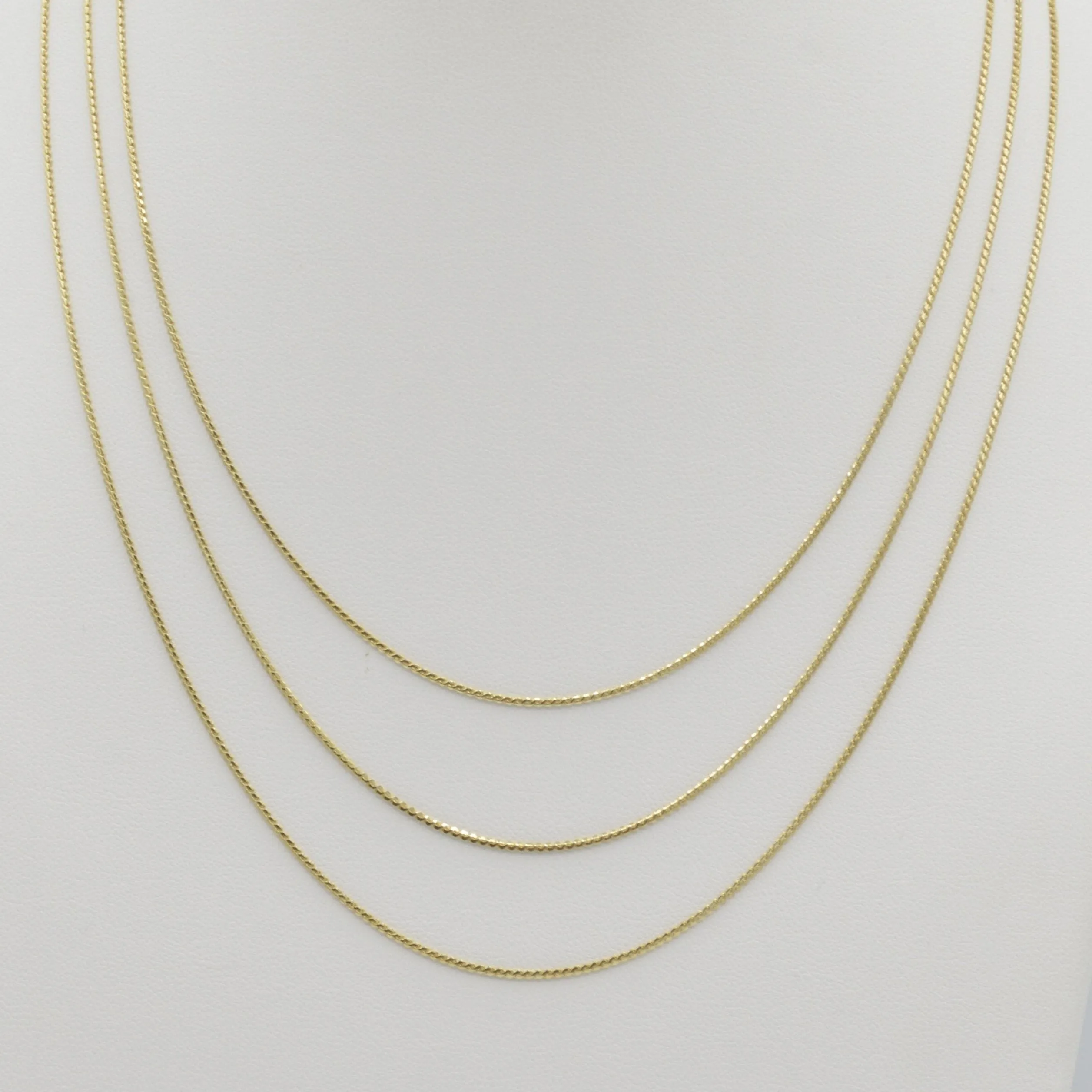 Three-Layered Chain, 14k