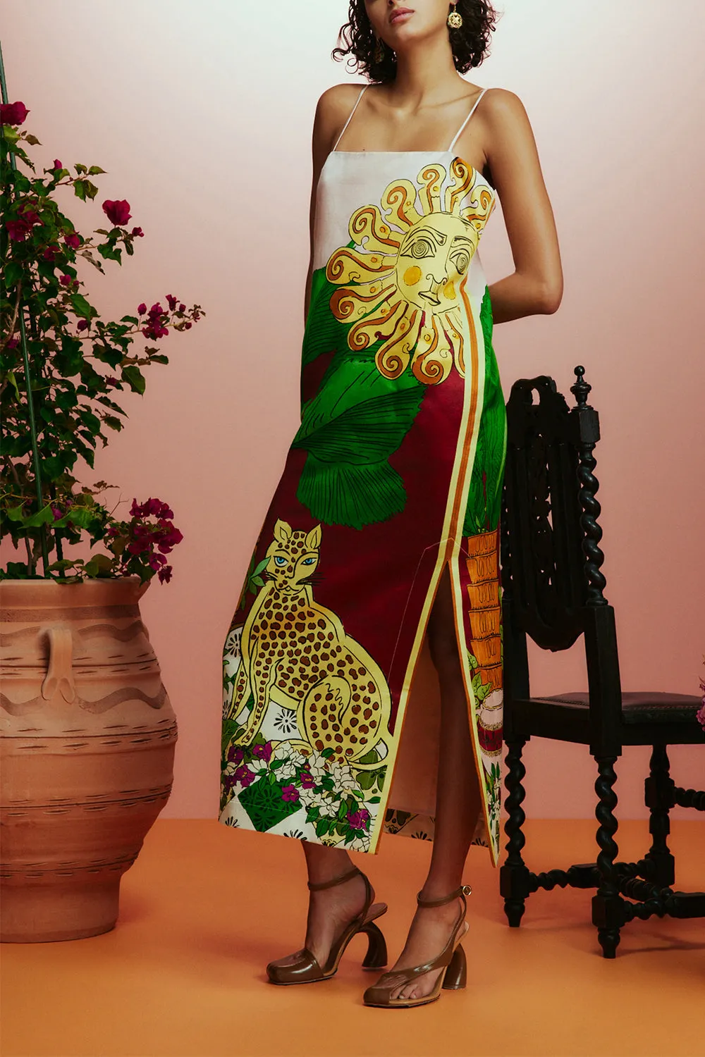Tiger Slip Dress