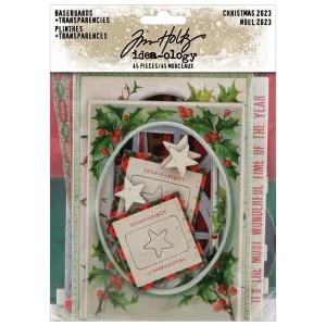 Tim Holtz Idea-Ology Baseboards   Transparencies