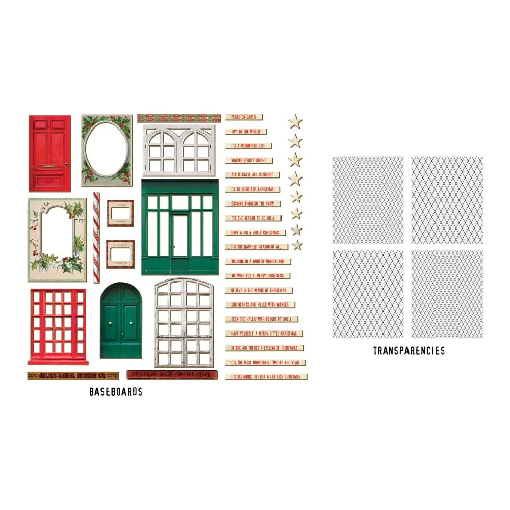 Tim Holtz Idea-Ology Baseboards   Transparencies