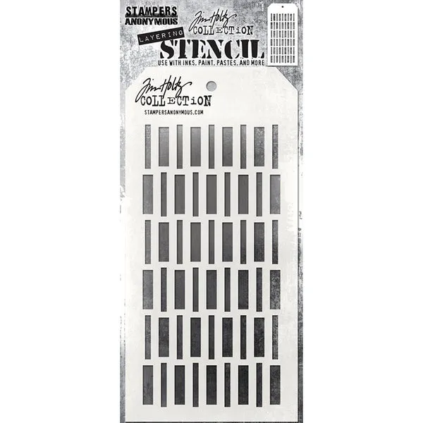 Tim Holtz Layering stencil - Sticks
