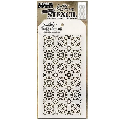 Tim Holtz   Rosette Layering Stencil