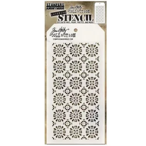 Tim Holtz   Rosette Layering Stencil