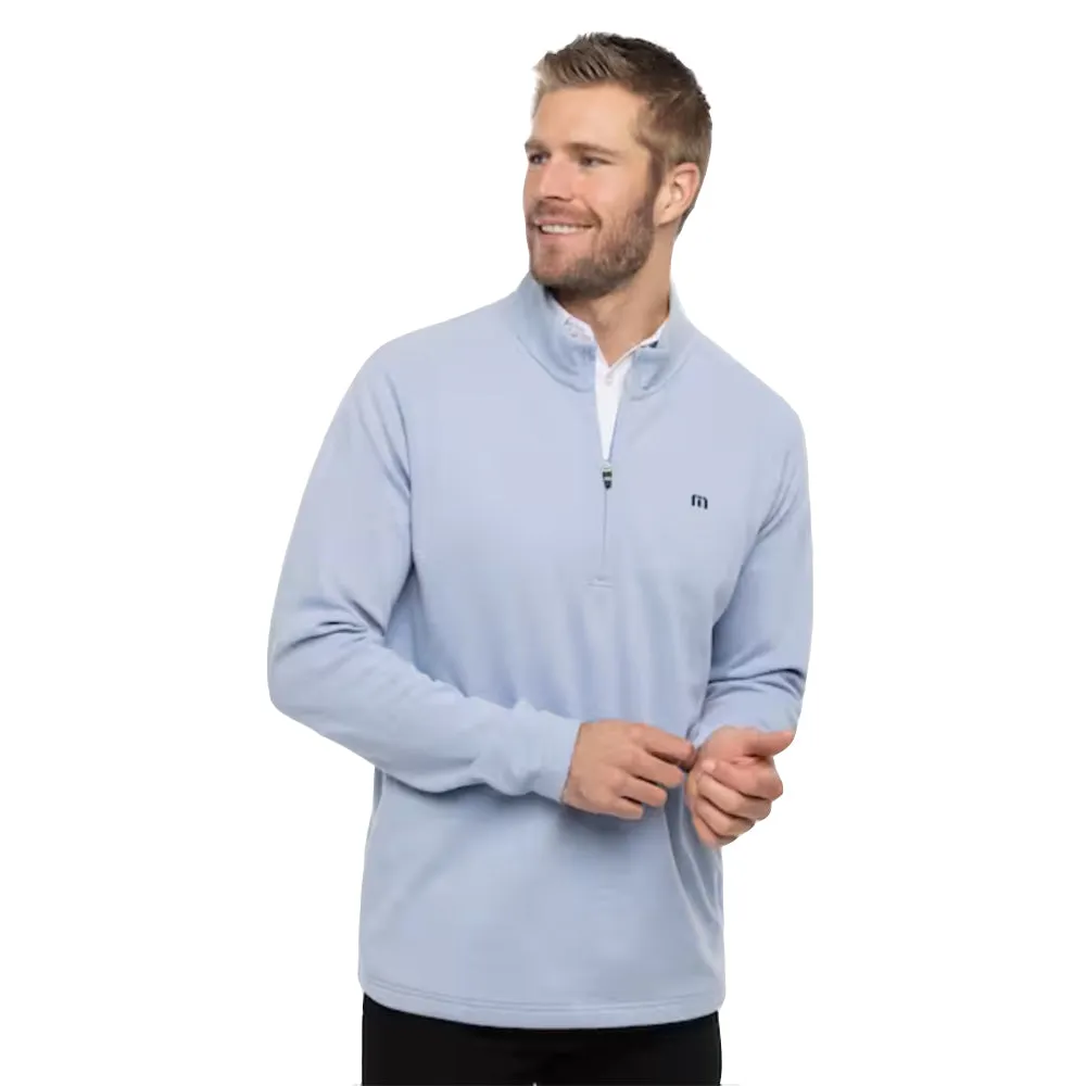TravisMathew Upgraded Mens Quarter Zip Pullover
