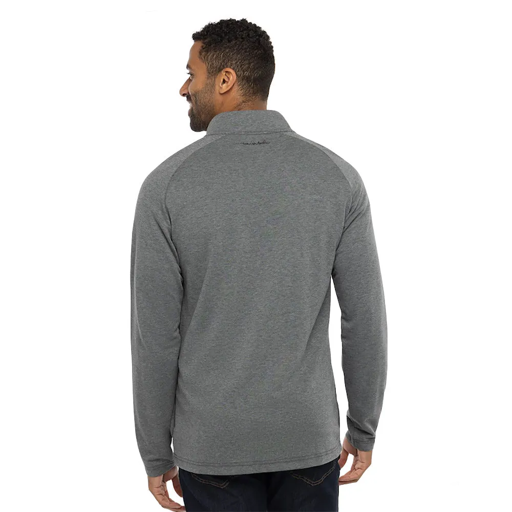 TravisMathew Upgraded Mens Quarter Zip Pullover