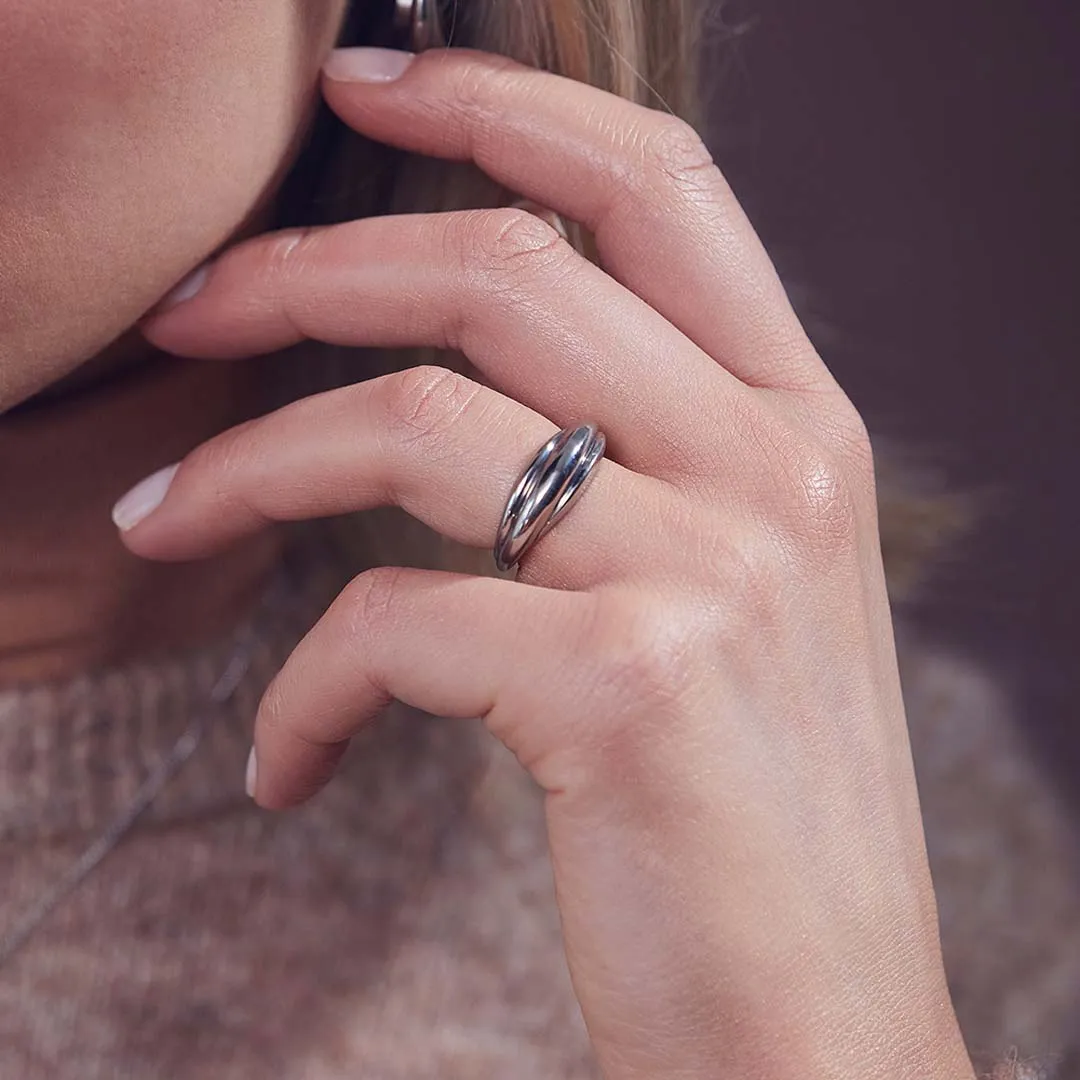 TROIS RING STEEL / XS 16MM