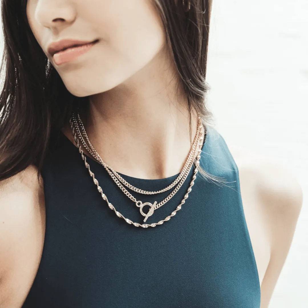 Twisted Herringbone Necklace