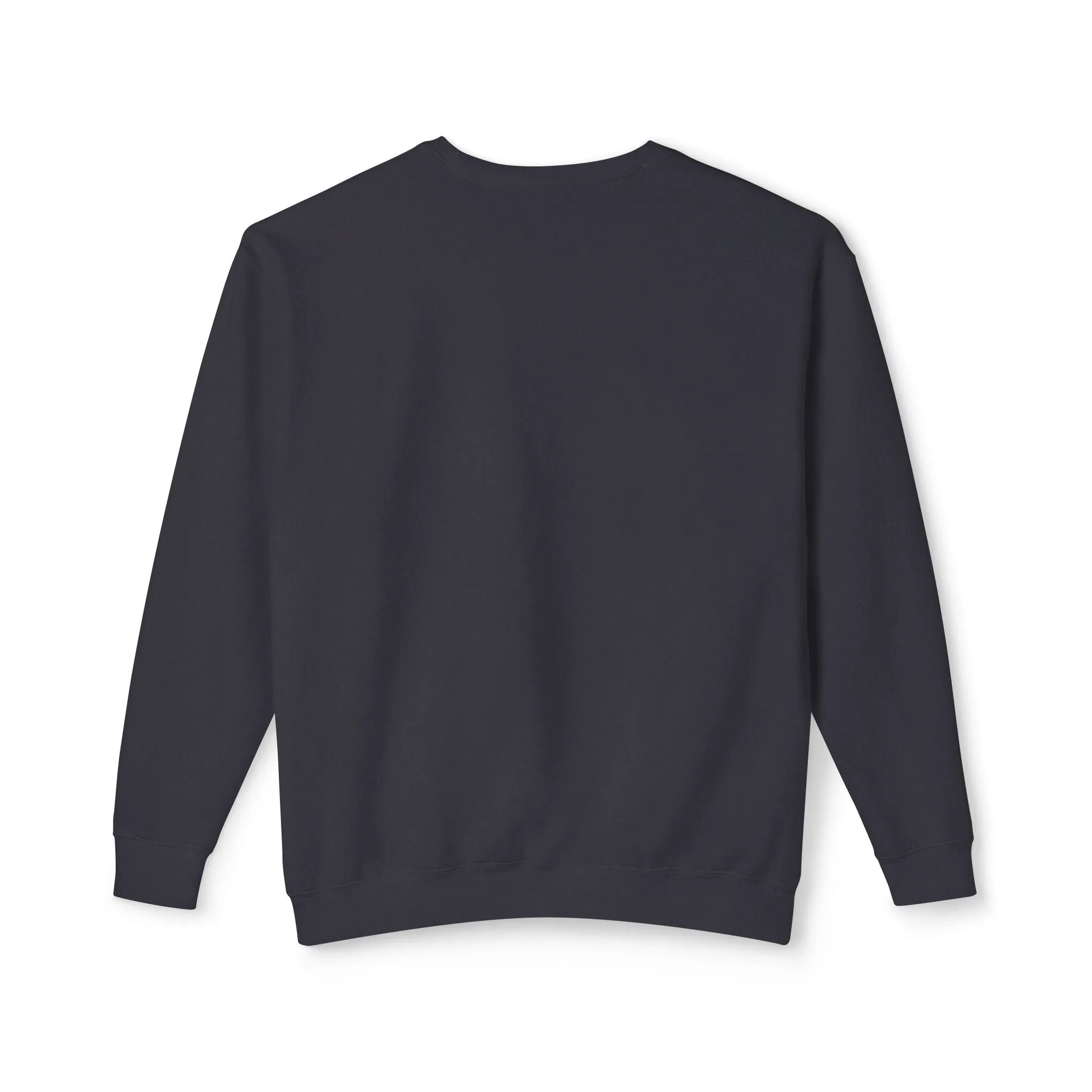 Unisex Lightweight Crewneck Sweatshirt with Crest Design - Casual Comfort for All Occasions